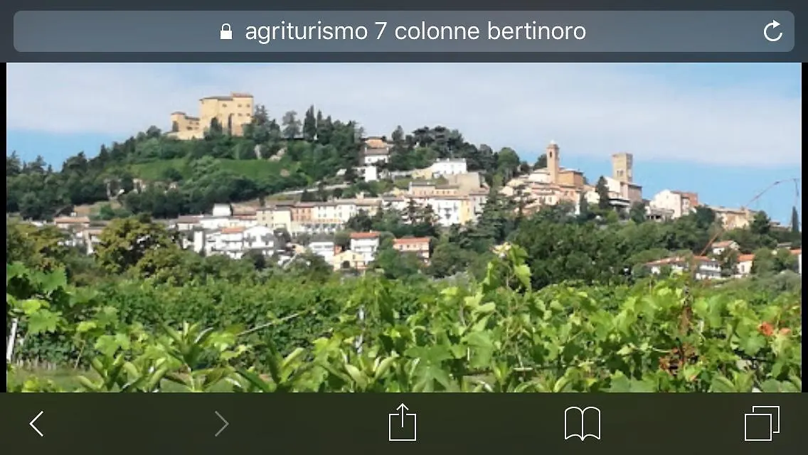 Agriturismo 7 Colonne Villa Bertinoro Farm stay